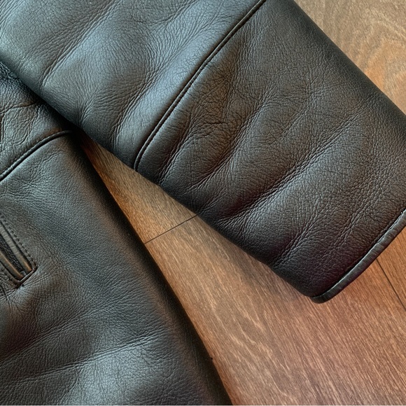 Shearling-Style Cold Weather Coat - Picture 4 of 10